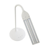 GENIE LED Schreibtischlampe TL48, flexibler Arm, weiß