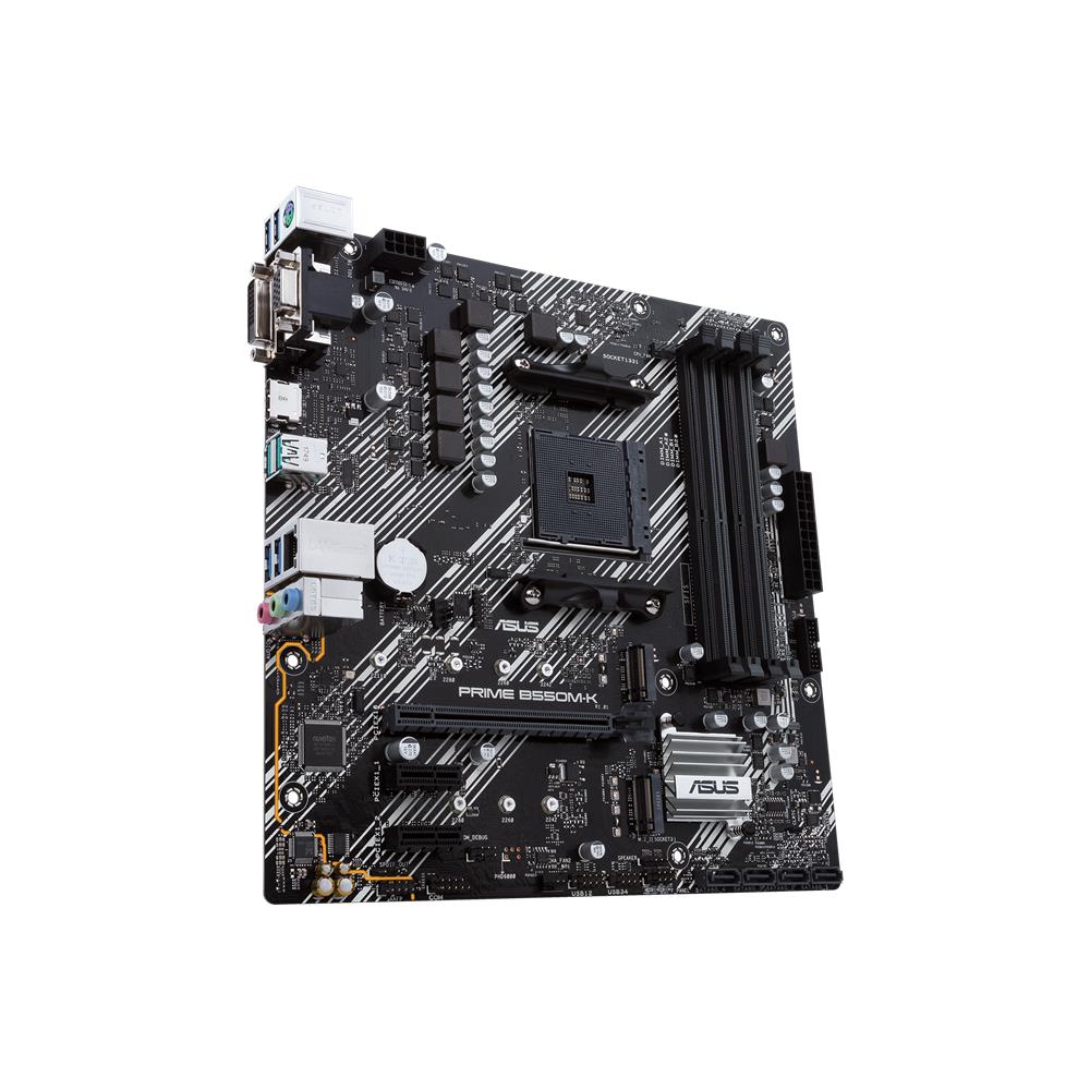 ASUS Prime B550M-K Gaming Mainboard Sockel AM4 micro ATX Ryzen PCIe 4.0 M.2 SATA USB