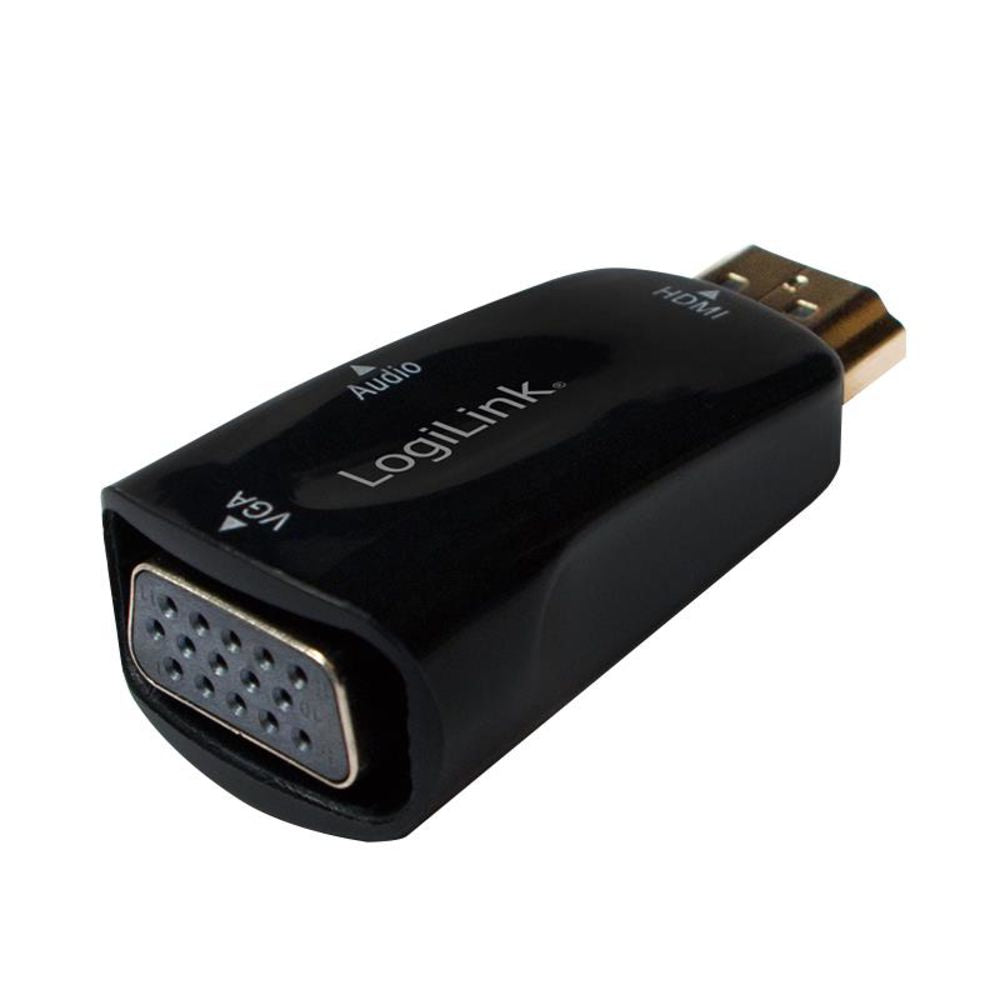 LogiLink HDMI zu VGA Konverter Video- und Audiosignale Wandler