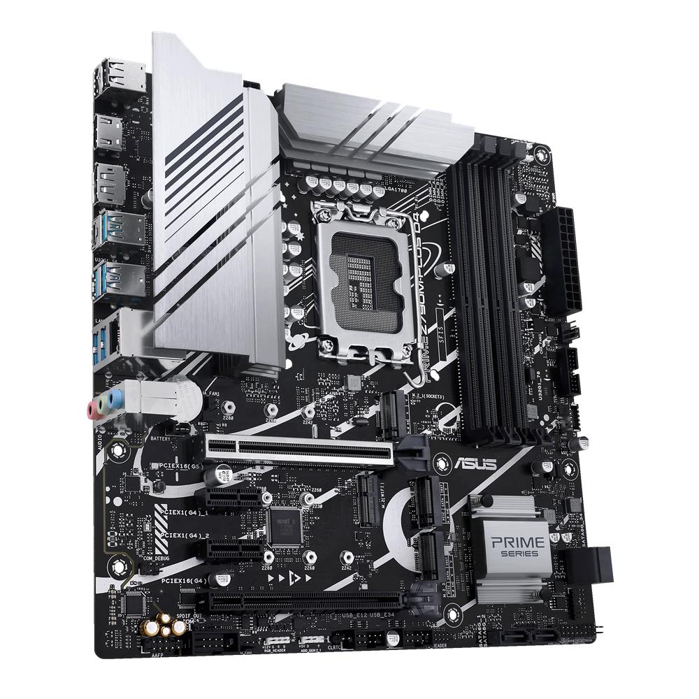 ASUS PRIME Z790M-PLUS D4 Gaming Mainboard Intel LGA 1700 mATX PCIe 5.0 DDR4 M.2 Aura Sync