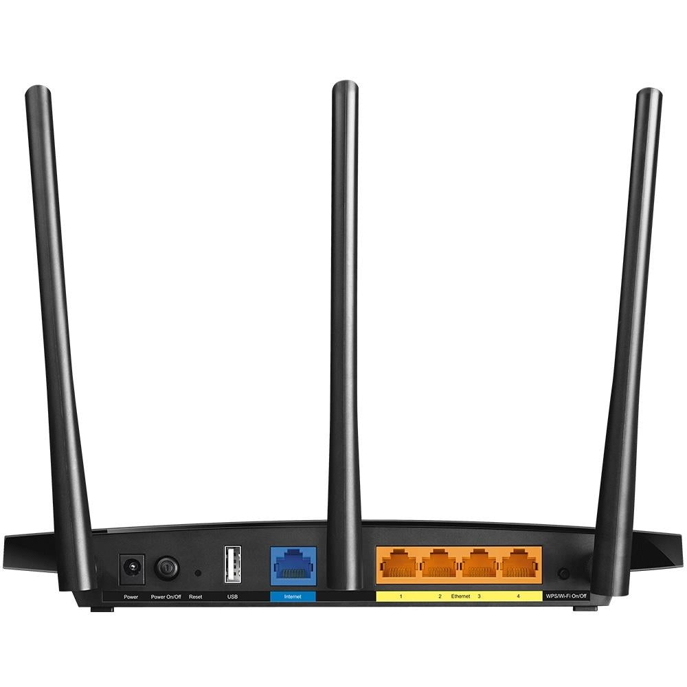 TP-Link Archer A7 AC1750 Dualband Gigabit Ethernet WLAN Router Schwarz 3 Antennen