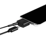 LogiLink USB-C zu 3,5 mm Audio Adapter mit EQ und PD 96 kHz/24 bit DAC