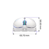 ENDORFY LIX Plus, Ultraleichte Gaming-Maus (59 g), 19000 DPI, Weiß | EY6A003