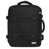 Camry CR 6881b Business Rucksack 24 L erweiterbar, Handgepäck Rucksack 40x20x30 cm, Laptoprucksack bis 15,6 Zoll, RFID, USB, YKK-Reißverschlüsse, wasserabweisend, schwarz