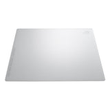 ASUS ROG Moonstone Ace L White Gaming-Mauspad (gehärtetes Glas, rutschfest, 500 x 400 mm, schwarz)