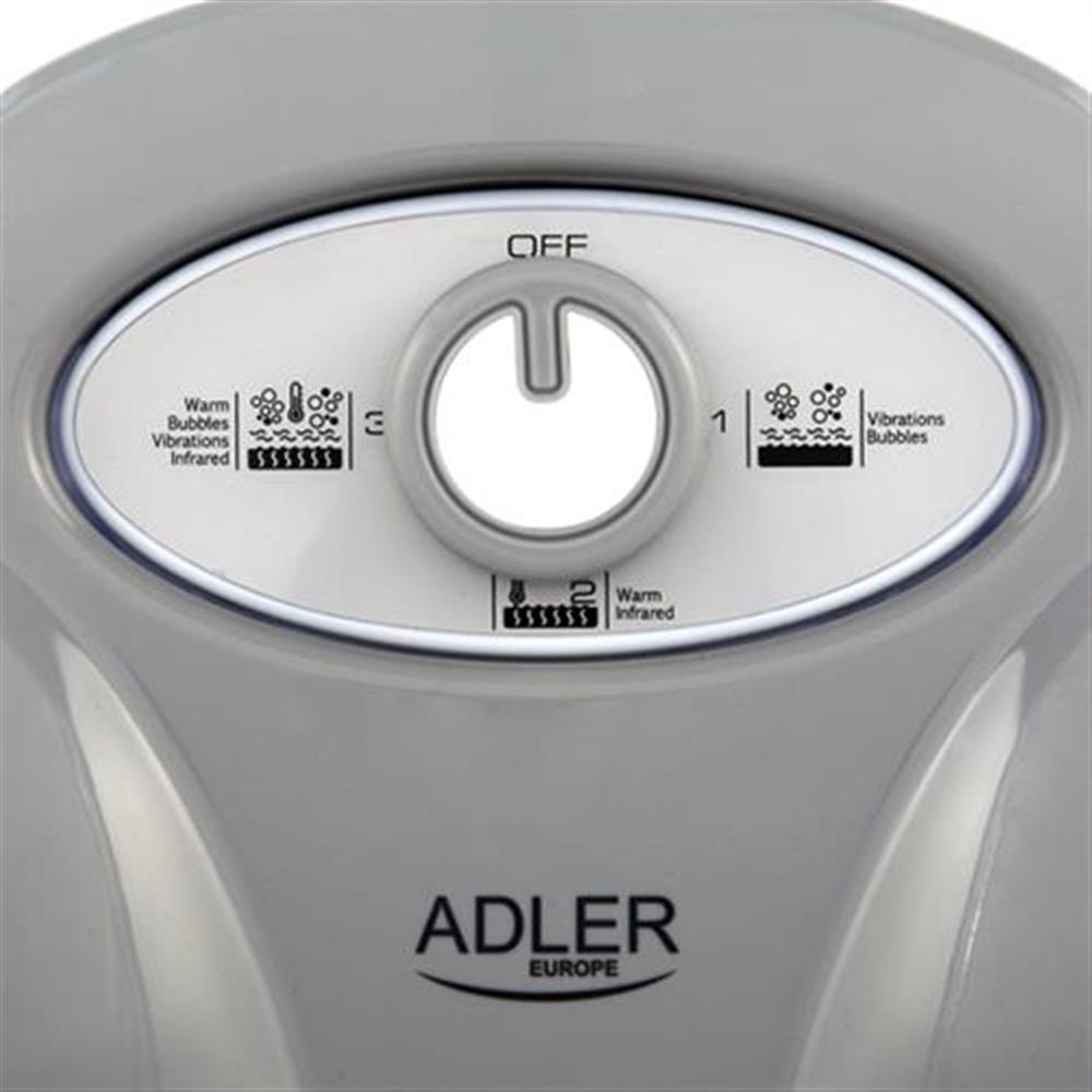 Adler AD 2167 Fußmassagegerät Sprudelmassage Vibrationsmassage Fußmassage