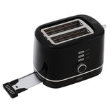 Adler AD 3224 Toaster Schwarz mit Brötchenaufsatz und 7 Stufen