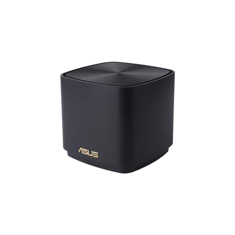 ASUS ZenWiFi XD4 Plus AX1800 kombinierbarer Router 1er Set Schwarz, Whole-Home Mesh WiFi 6 System