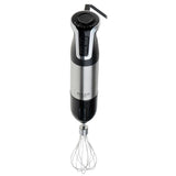 Adler AD 4627 Stabmixer Set elektrischer Handmixer Schneebesen Milchaufschäumer Turbo Funktion silber