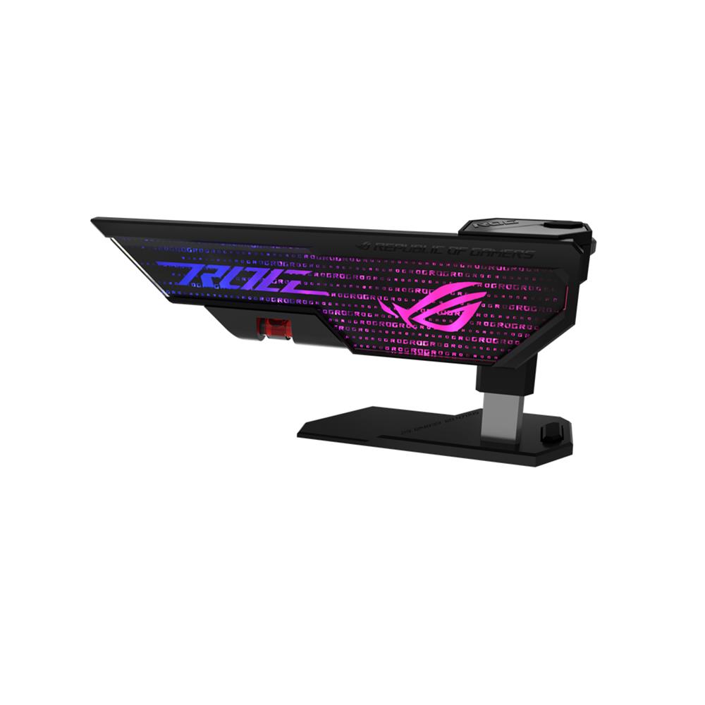 ASUS ROG Herculx Grafikkartenhalter Stützhöhe 72-128 mm AURA Sync inkl. Wasserwaage