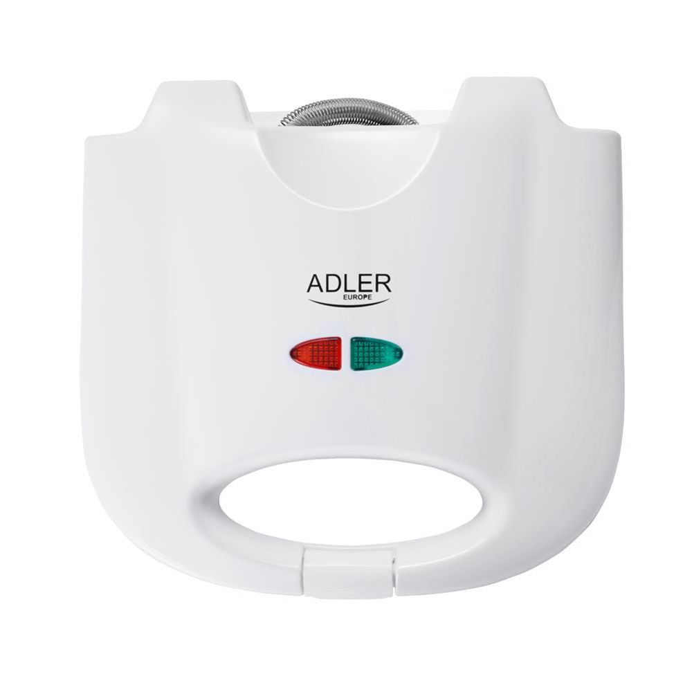 Adler AD 301 Sandwichmaker Sandwich-Toaster 750 Watt Weiß