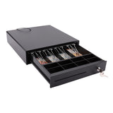 Olympia Kassenschublade SD 335C Kunststoff Geldlade Kassenlade Münzfächer Scheinfächer schwarz