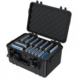 GRAUGEAR Festplattenschutzkoffer für 19 HDD SSD stoßfest wasserabweisend