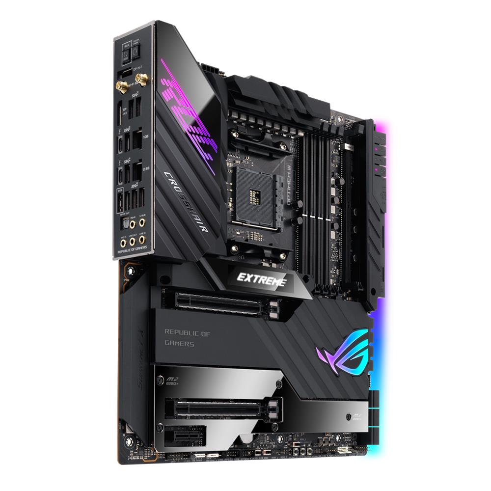 ASUS ROG CROSSHAIR VIII EXTREME AMD X570 Gaming-Mainboard EATX PCIe 4.0 WiFi 6E SATA M.2 USB 3.2