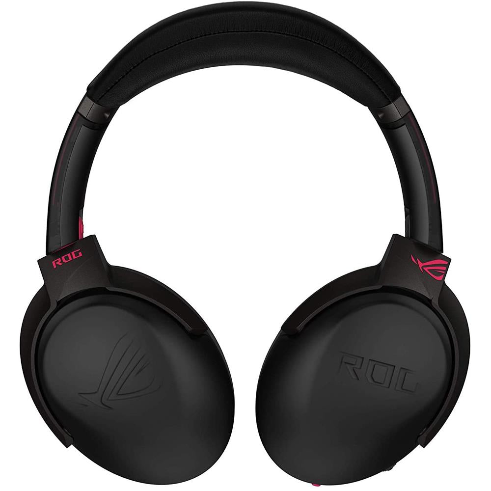 ASUS ROG Strix Go 2.4 Electro Punk Gaming Headset kabellos 2,4GHz USB-C AI Noise Cancelling Mikrofon