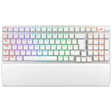 ASUS ROG Strix Scope II 96 Wireless White mechanische Gaming Tastatur, QWERTZ-Layout, weiß