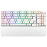 ASUS ROG Strix Scope II 96 Wireless White mechanische Gaming Tastatur, QWERTZ-Layout, weiß