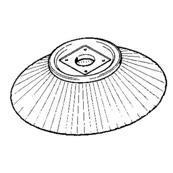 Nilfisk Original 145 4959 000 Seitenbesen Stahlmix