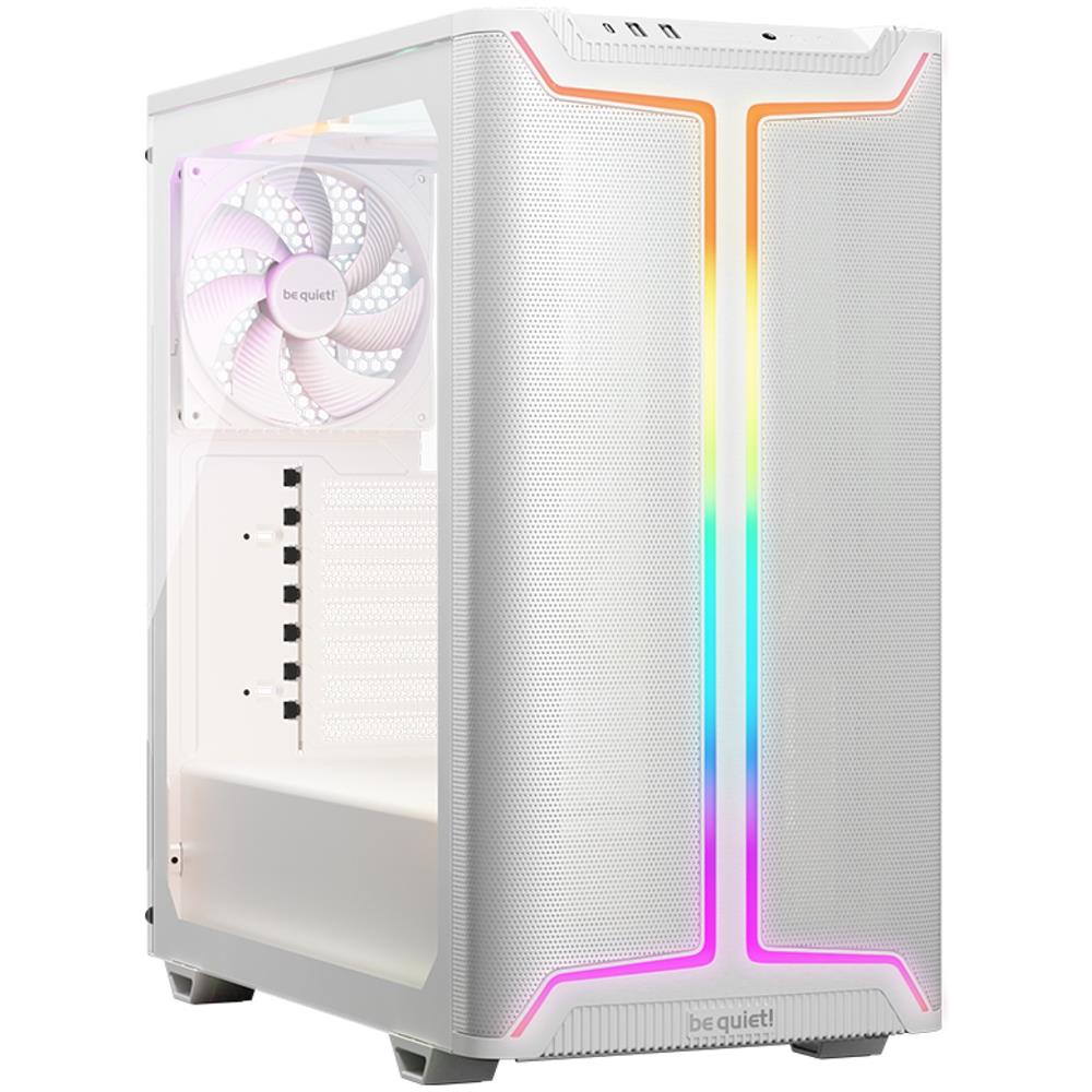 be quiet! Pure Base 501 DX White PC-Gehäuse 3 vorinstallierte Pure Wings 3 140mm PWM-Lüfter