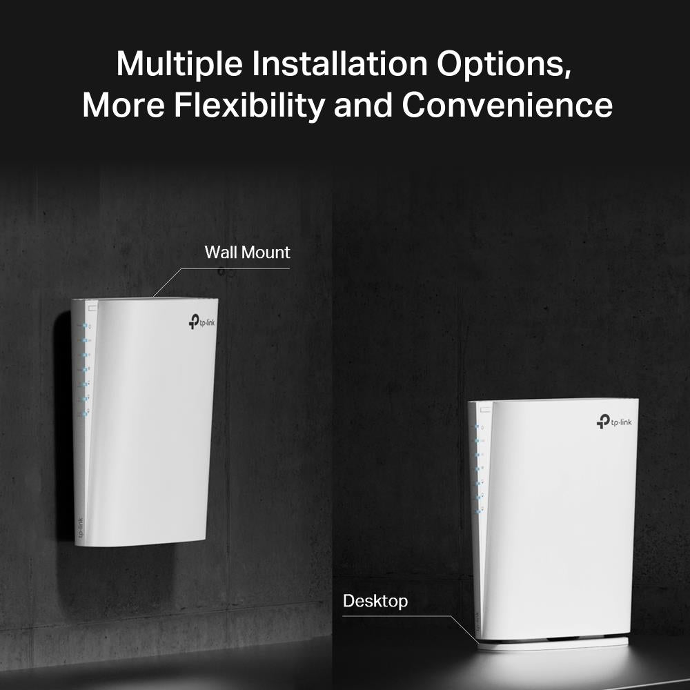 TP-Link RE900XD – AX6000 Mesh Wi-Fi 6 Repeater mit 2,5-Gigabit-Port