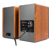 Edifier Studio R1280T 2.0 Lautsprechersystem (42 Watt) mit Infrarot-Fernbedienung, Holzfarben