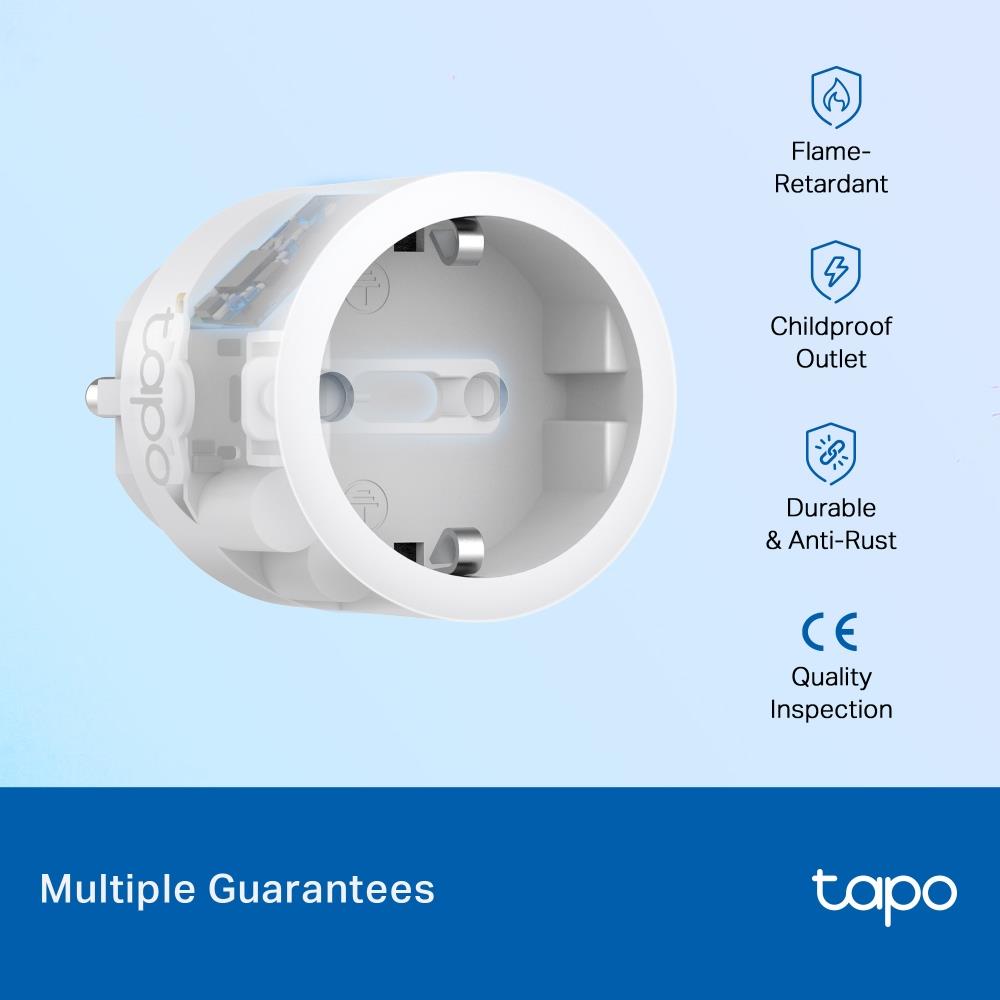 TP-Link Tapo P115 4er Pack Smart WLAN Steckdose Energieüberwachung App Steuerung