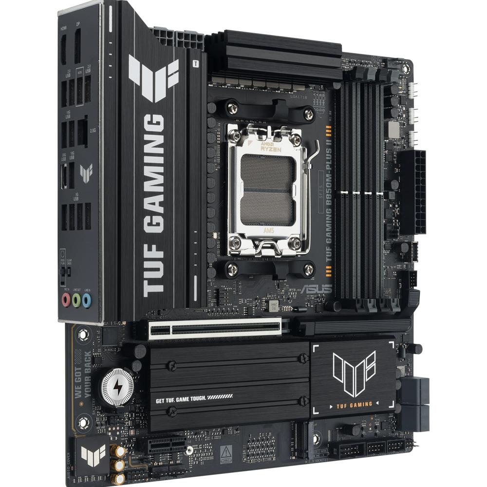 ASUS TUF GAMING B850M-PLUS II Mainboard AM5 micro ATX DDR5 PCIe 5.0 Aura Sync
