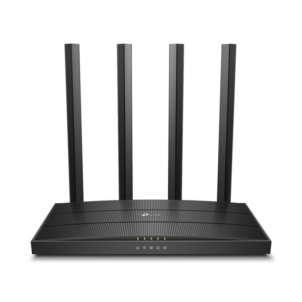 TP-Link Archer C6 Dualband Gigabit WLAN-Router 4x LAN-Port MU-MIMO IPTV WPA3 4x externe Antennen