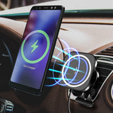 LogiLink Magnetische Kfz Smartphone Halterung mit kabellosem Laden
