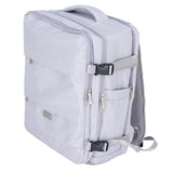 Camry CR 6880lp Reiserucksack 24 Liter, Handgepäck Rucksack mit Laptopfach bis 17 Zoll, Schuhfach, Nassfach, RFID-Fach, Business, Sport und Reisen, hell lila