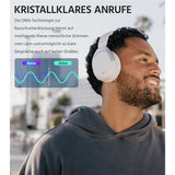 Edifier W830NB – Kabellose Over-Ear Kopfhörer mit aktiver Geräuschunterdrückung, Weiß