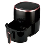 Adler AD 6322 Heißluftfritteuse 5 L mit LED-Touchpanel, 12 Programmen, 2000 W, schwarz