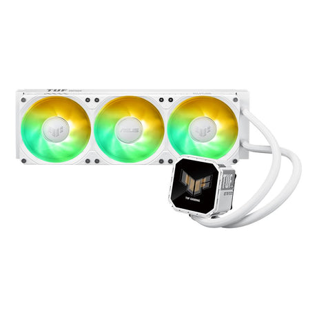 ASUS TUF Gaming LC III 360 ARGB LCD All‑in‑One CPU‑Wasserkühlung Weiß LGA 1851 AM5