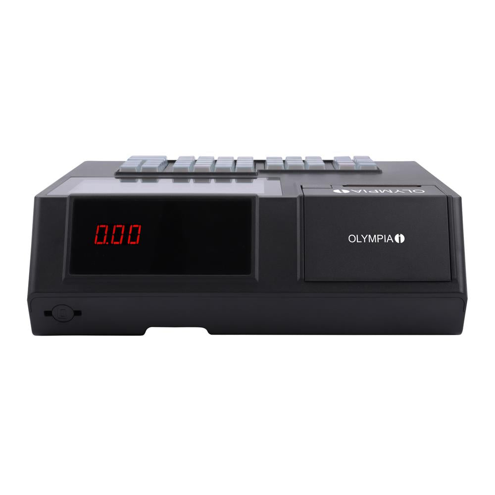 Olympia Kasse K200 inkl. Drucker Registrierkasse Kassensystem schwarz