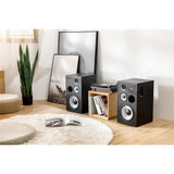 Edifier Studio R2850DB Bluetooth-Lautsprechersystem (150 Watt) mit Infrarot-Fernbedienung, Schwarz