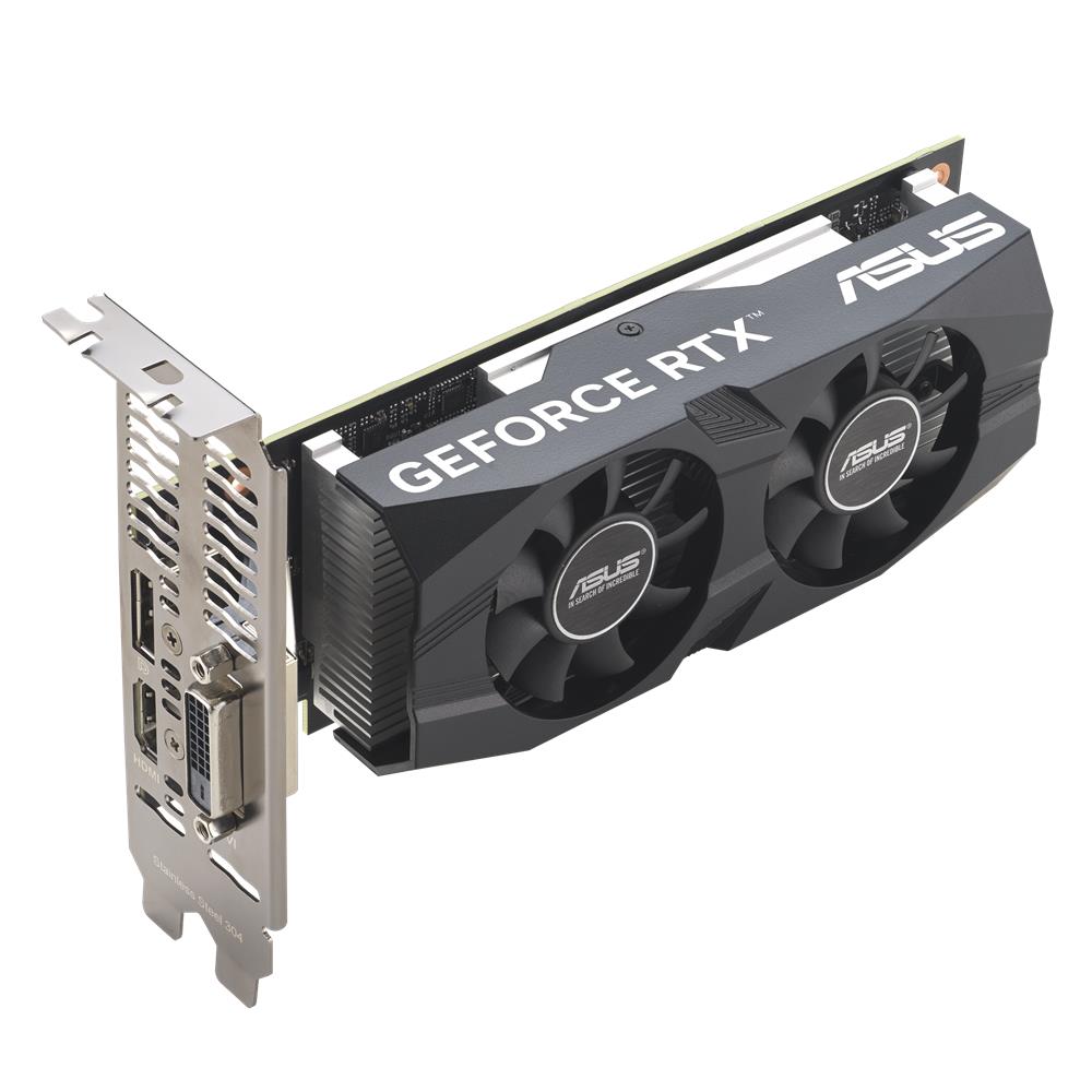 ASUS GeForce RTX 3050 LP BRK OC 6GB GDDR6 PCIe 4.0 Low Profile Gaming Grafikkarte
