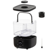 Camry CR 7973 Ultraschall-Luftbefeuchter schwarz – 5 L, LED-Display, Aromatherapie