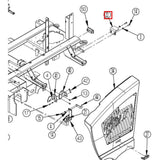 Nilfisk Original 56511149 Bracket Tank Stop Tankhalterung