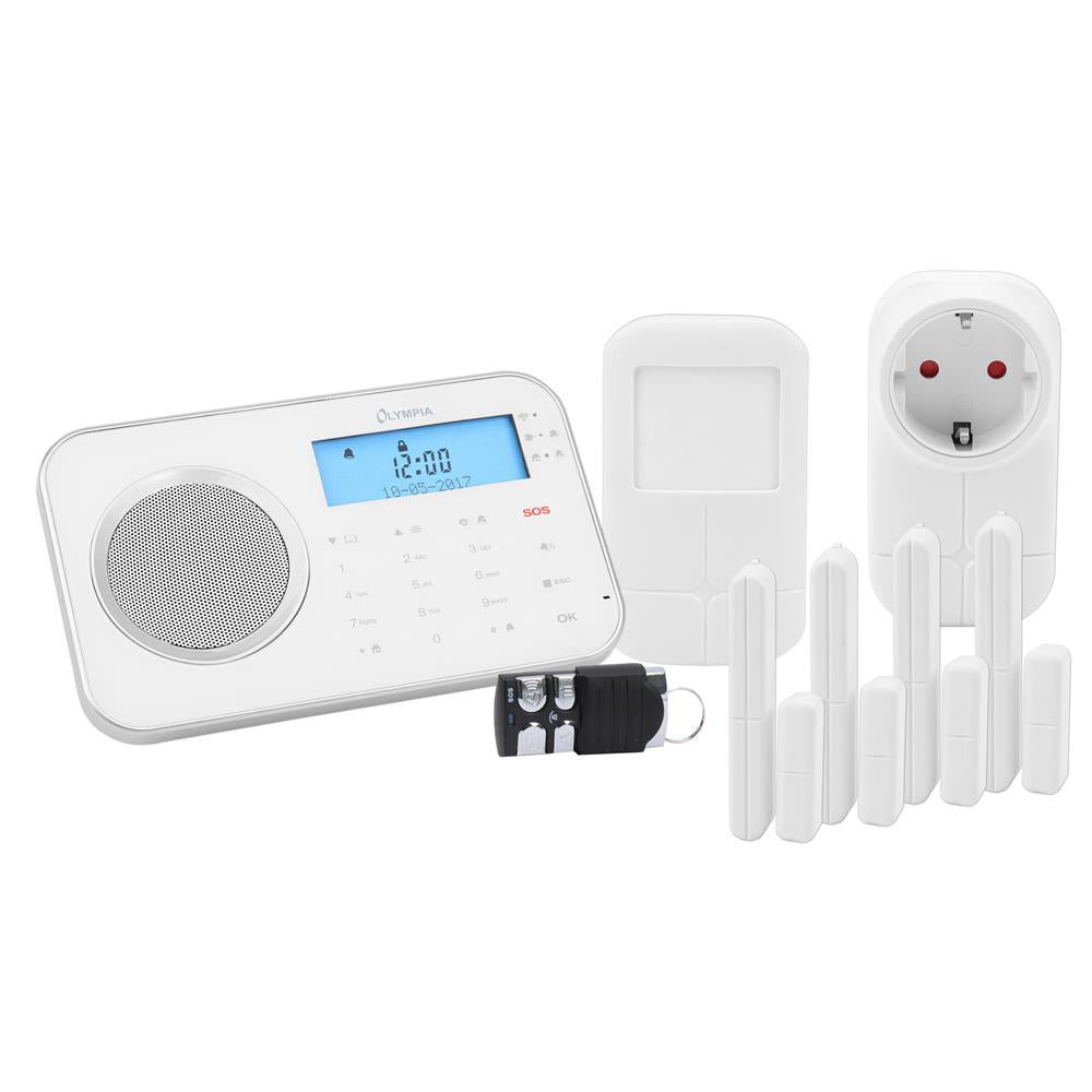 Olympia Alarmsystem ProHome 8762 WLAN GSM Funk Alarmanlage