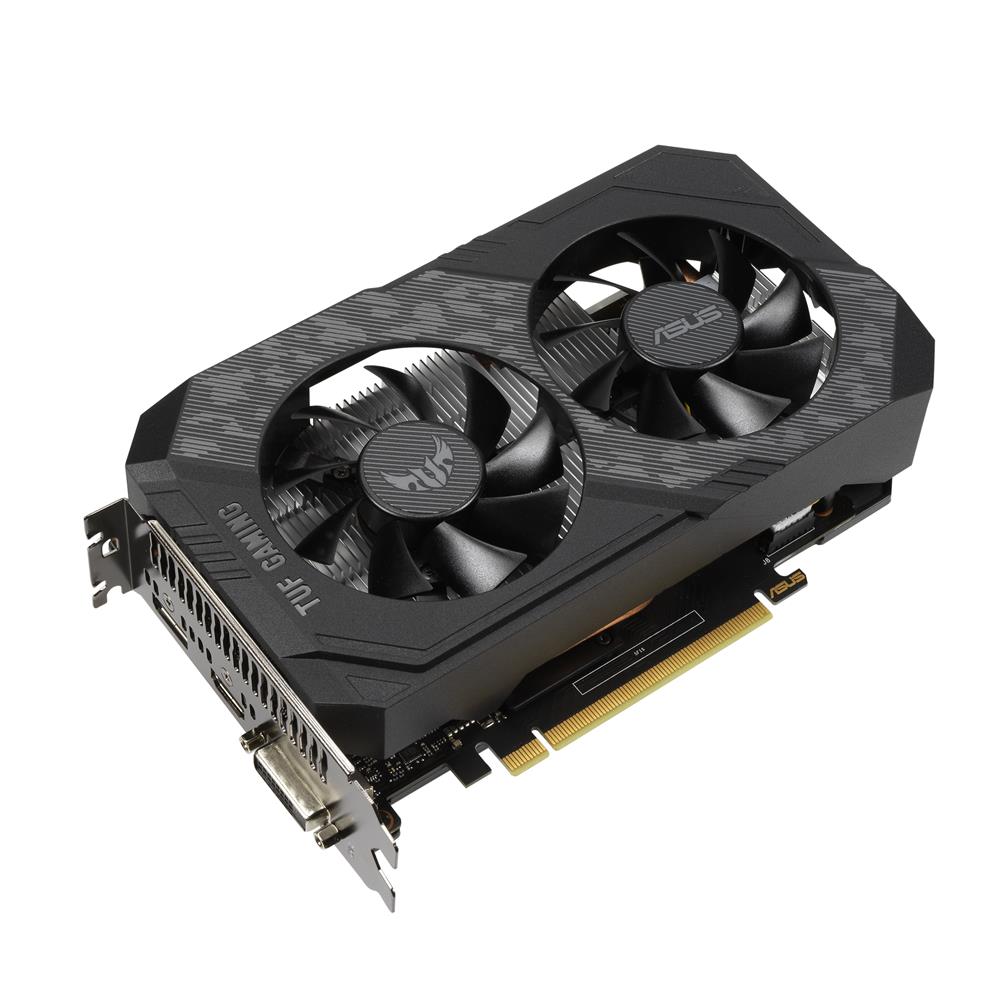 ASUS TUF Gaming GeForce GTX 1650 4GB OC Grafikkarte GDDR6 PCIe 3.0 DVI HDMI 2.0b DisplayPort 1.4a