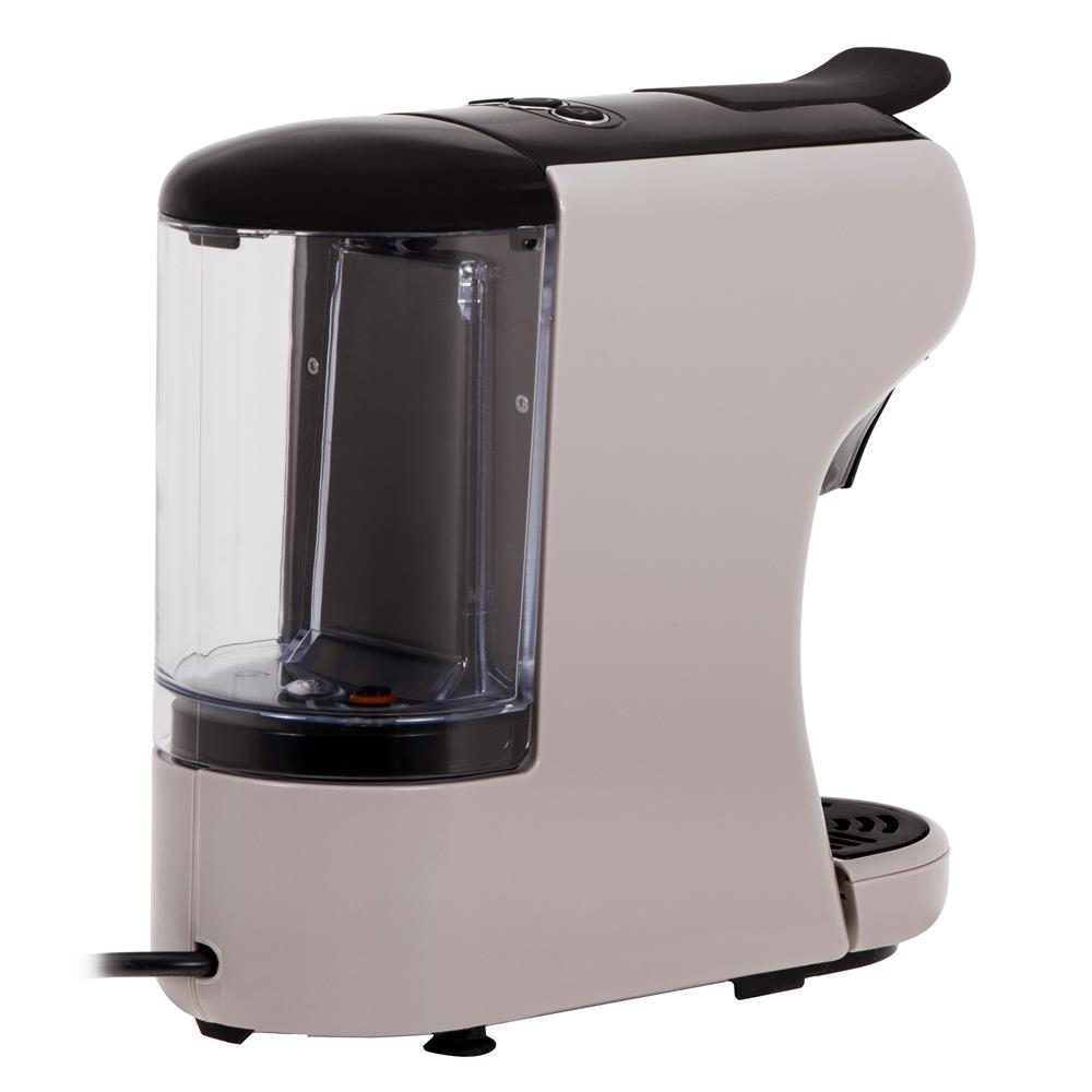 Camry CR 4414bm Multi-Kapsel-Espressomaschine, 19 bar Kaffeemaschine für Kapseln, Pads und gemahlenen Kaffee, kompakt fürs Büro und Zuhause, Mocca/Schwarz