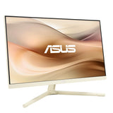 ASUS Eye Care VU249CFE‑M 24 Zoll Full HD IPS Monitor 100Hz USB‑C 15W – Hafermilch (Gold)