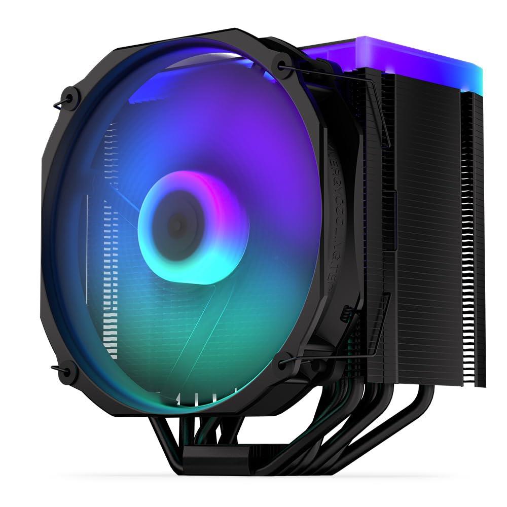 ENDORFY Fortis 5 Black ARGB CPU-Kühler, Beleuchtet, inklusive Wärmeleitpaste | EY3A014