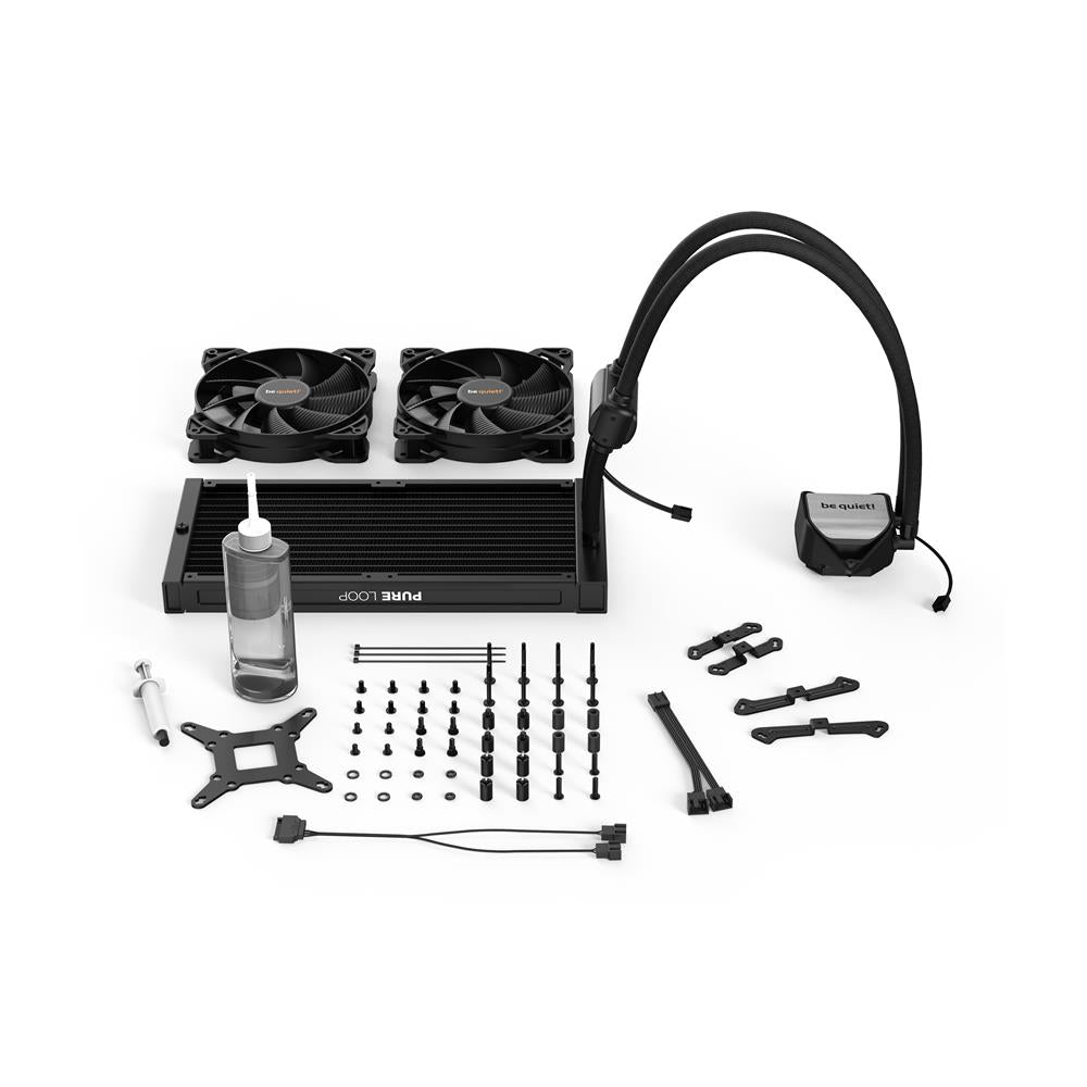 be quiet! Pure Loop 280mm All-in-One Wasserkühlungssystem mit Pure Wings 2 140mm PWM-Lüfter