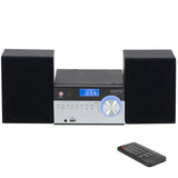 Camry CR 1173 Mini HiFi Anlage mit CD Player, Schwarz