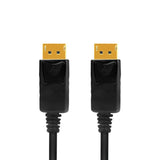 LogiLink DisplayPort-Kabel Stecker an Stecker 4K/60 Hz CCS schwarz 5 m