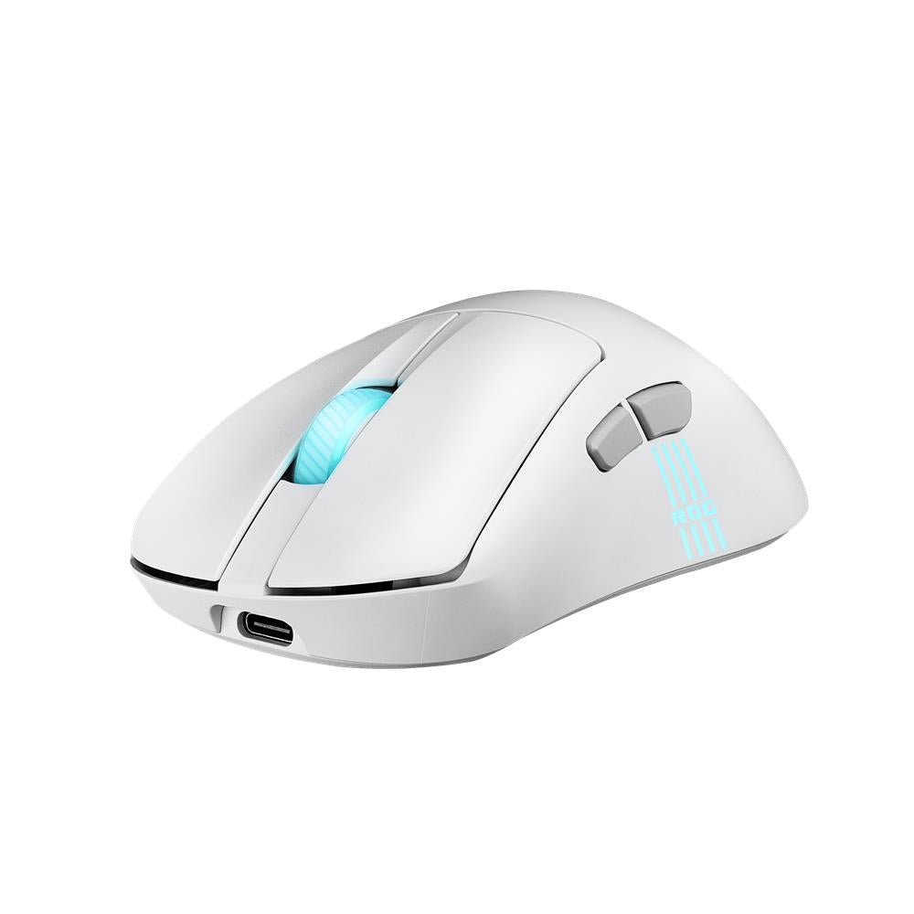 ASUS ROG Keris II Origin White Wireless RGB Gaming Maus 42000 DPI 8000 Hz