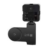 LogiLink Magnetischer Smartphone-Griff mit LED-Licht & BT5.2 Kameraauslöser – MagSafe-kompatibel
