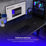 ENDORFY Thock 75 Prozent Wireless Tastatur DE Layout Kailh Box Red Schwarz