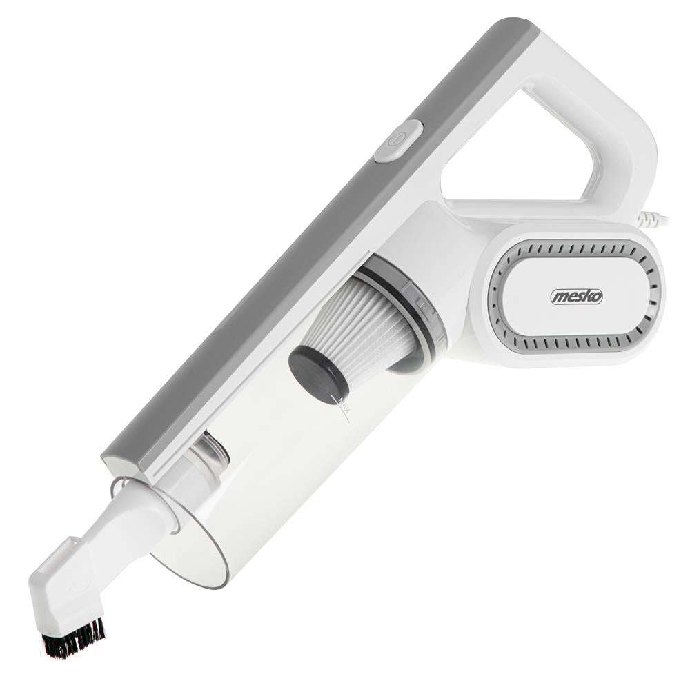 Mesko MS 7058 Stabstaubsauger für Hartböden Handstaubsauger mit Kabel weiß